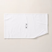 Serviette de toilette (Serviette à main)