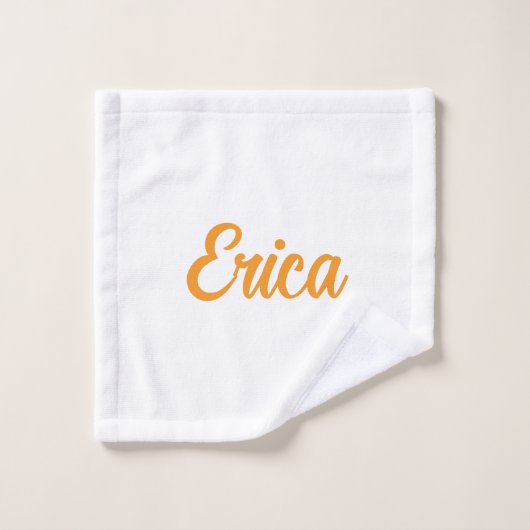 Serviette de toilette (Gant de toilette)