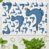 serviette de toilette de la cuisine de scellés (Plié)