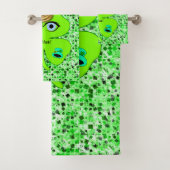 Serviette de toilette de la salle de bain St. Patr (En situation)