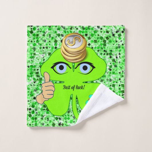 Serviette de toilette de la salle de bain St. Patr (Gant de toilette)