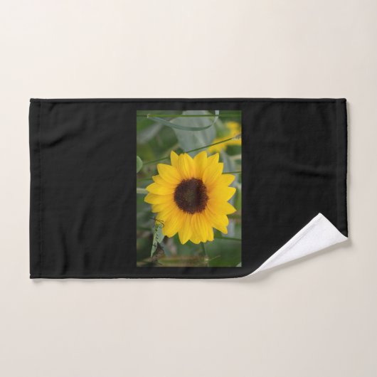 Serviette de tournesol (Serviette à main)