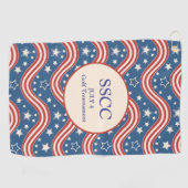 Serviette de tournoi de golf (Horizontal)