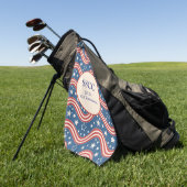 Serviette de tournoi de golf (Vert)