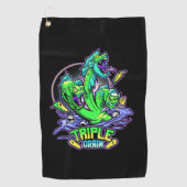 Serviette de tournoi triple (Devant)