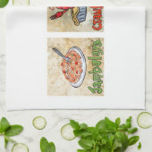 Serviette de trio de Cajun (Plié)