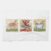 Serviette de trio de Cajun (Horizontal)