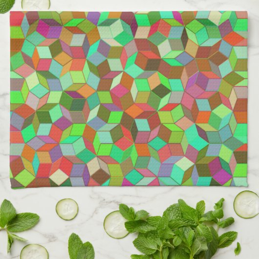 Serviette de tuile de Penrose (Plié)