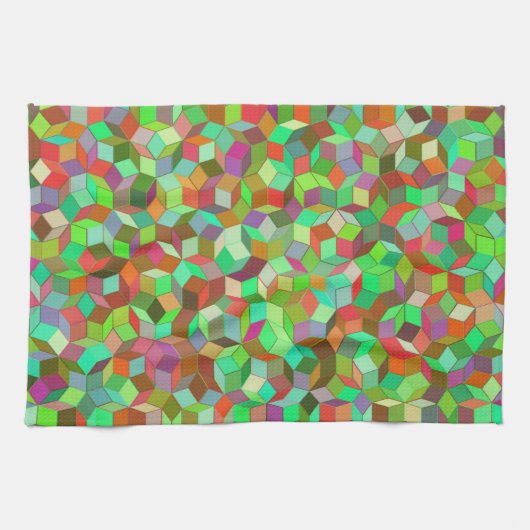 Serviette de tuile de Penrose (Horizontal)