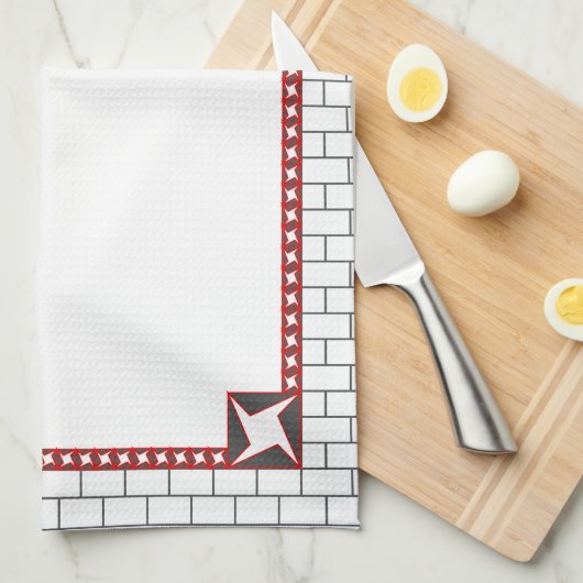 Serviette de tuile de souterrain (Quart Plié)