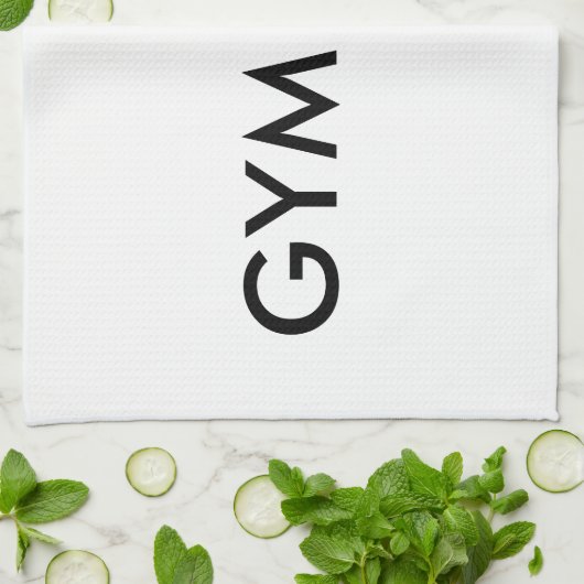 Serviette de Tyme de gymnase (Plié)