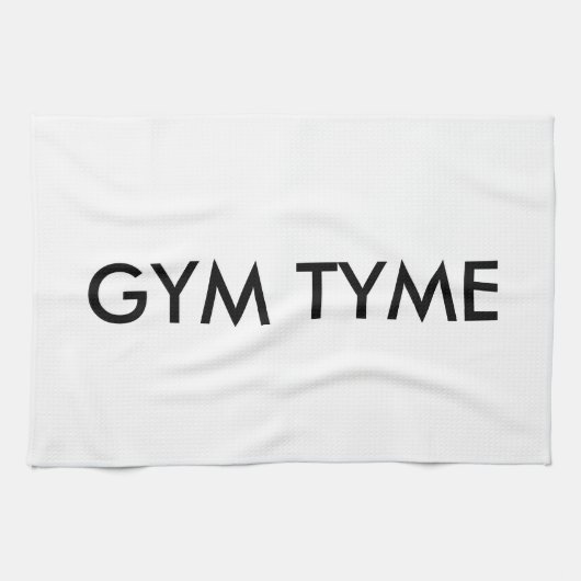 Serviette de Tyme de gymnase (Horizontal)