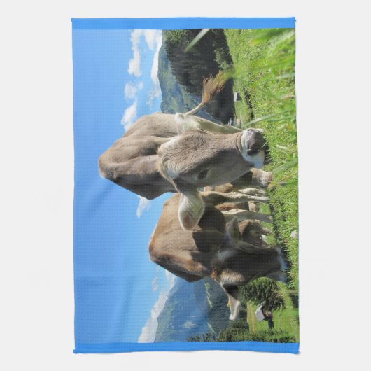 Serviette de vache (Vertical)