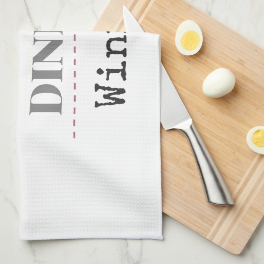 Serviette de vin (Quart Plié)