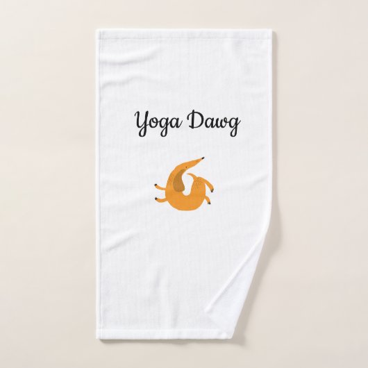 Serviette de Yoga Dawg (Serviette à main)