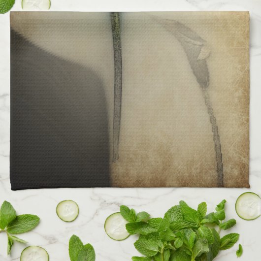 Serviette de zantedeschia (Plié)