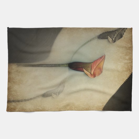 Serviette de zantedeschia (Horizontal)