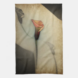 Serviette de zantedeschia