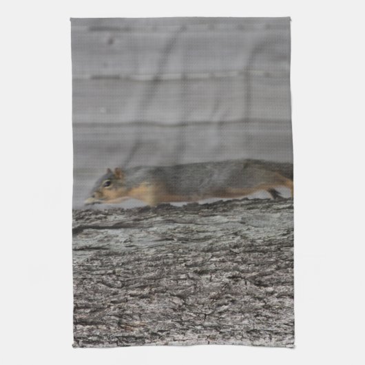 Serviette d'écureuil (Vertical)