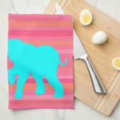 Serviette d'éléphant de bébé (Quart Plié)
