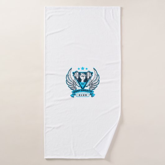 Serviette d'entraînement personnalisée (Serviette de bain)