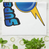 Serviette d'équipe de bowling de Superbad (Plié)