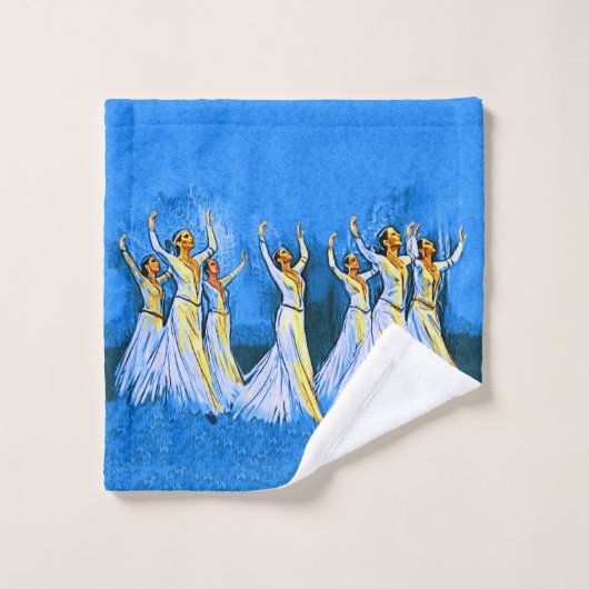 Serviette des danseurs arméniens (Gant de toilette)