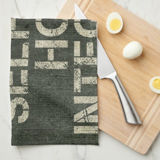 Serviette des valeurs de l'armée (Quart Plié)