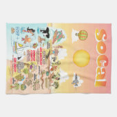 Serviette d'été éternelle de Californie (Horizontal)