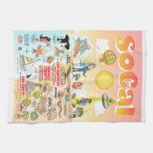 Serviette d'été éternelle de Californie (Horizontal)