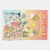 Serviette d'été éternelle de Californie (Horizontal)