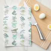 serviette d'herbe (Quart Plié)