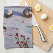 Serviette d'hiver en pouce (Quart Plié)