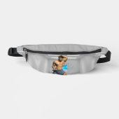 Serviette d'homme de SlipperyJoe mur de briques bl (Recto)