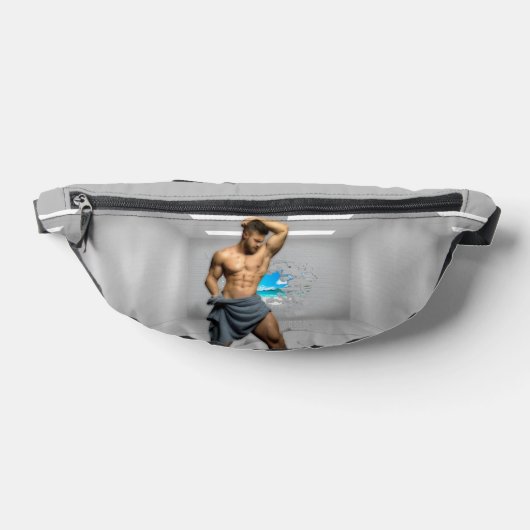 Serviette d'homme de SlipperyJoe mur de briques bl (Poser)