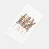 Serviette d'hôte en papier d'automne (Coin)