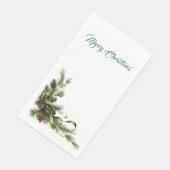 Serviette d'hôte en papier de vacances (Coin)