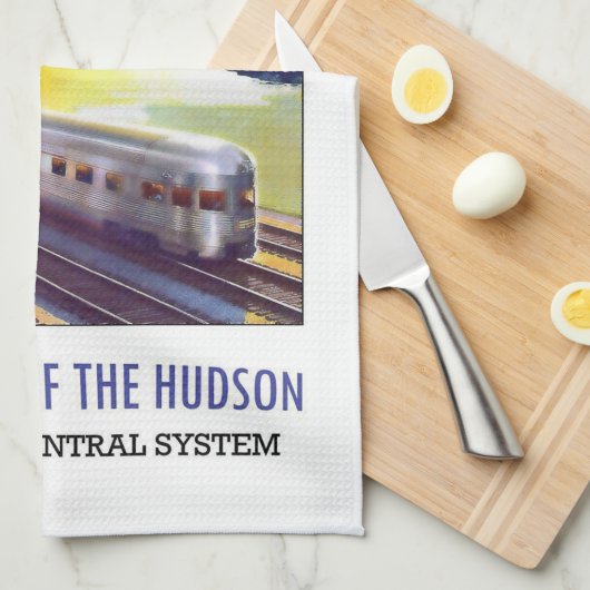Serviette d'image New York Central Train (Quart Plié)