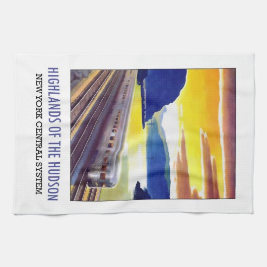 Serviette d'image New York Central Train (Horizontal)