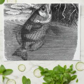 Serviette d'impression d'histoire naturelle (Plié)