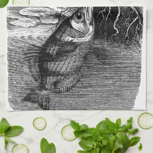 Serviette d'impression d'histoire naturelle (Plié)