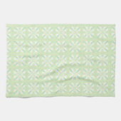 Serviette d'impression verte jaune blanc sud-ouest (Horizontal)