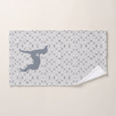 Serviette d'invité de main de salle de bains de (Serviette à main)