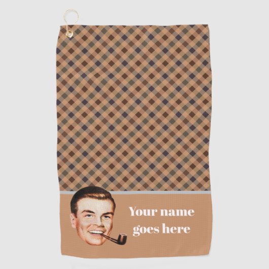 Serviette dorée de Dick (Devant)