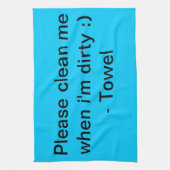 Serviette drôle ! (Vertical)