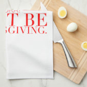 Serviette drôle de thanksgiving (Quart Plié)