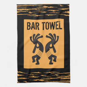 Serviette du bar Kokopelli de style américain