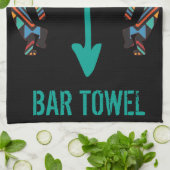 Serviette du bar Kokopelli Sud-Ouest (Plié)