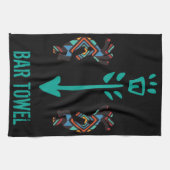 Serviette du bar Kokopelli Sud-Ouest (Horizontal)