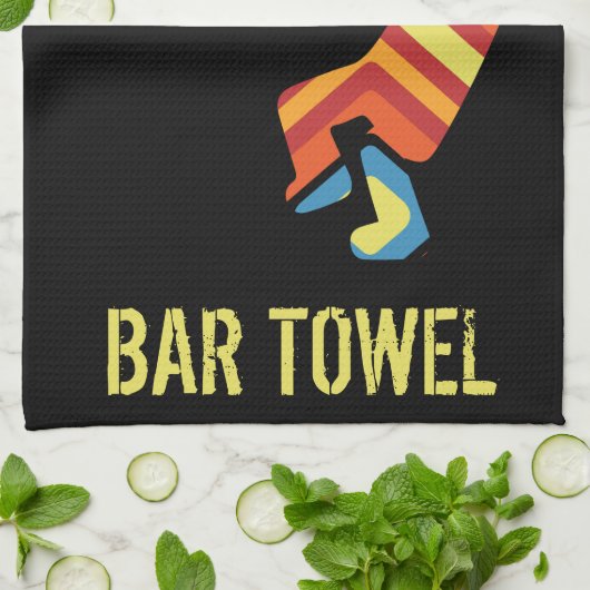 Serviette du bar Kokopelli Sud-Ouest (Plié)